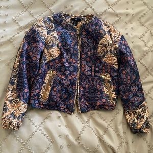 H&M quilted bomber jacket